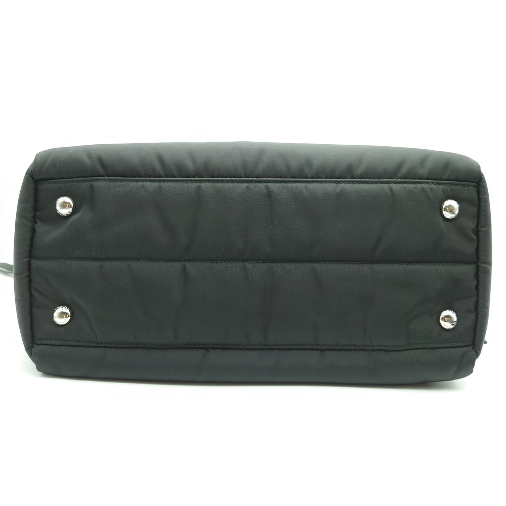 Prada Triangular Plate Logo Chic Functional Leath… - image 4